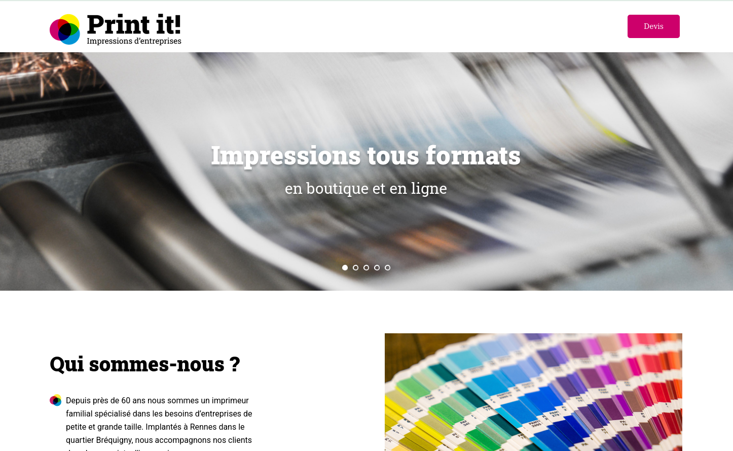 Image du site Print-it